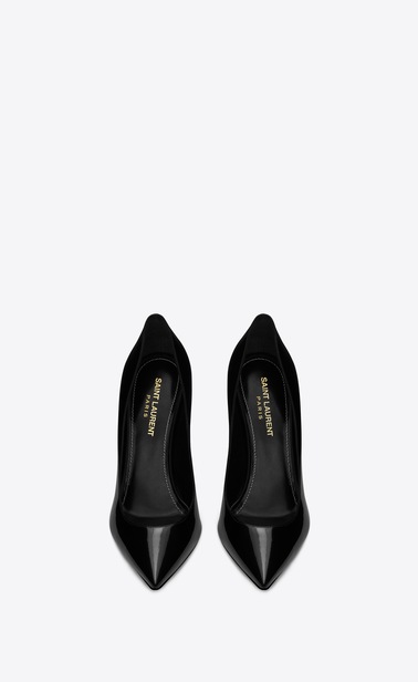 Schwarze Opyum 110 Pumps